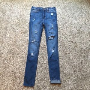 Hollister High Rise Super Skinny Jeans